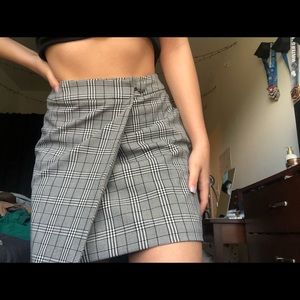 Plaid skirt